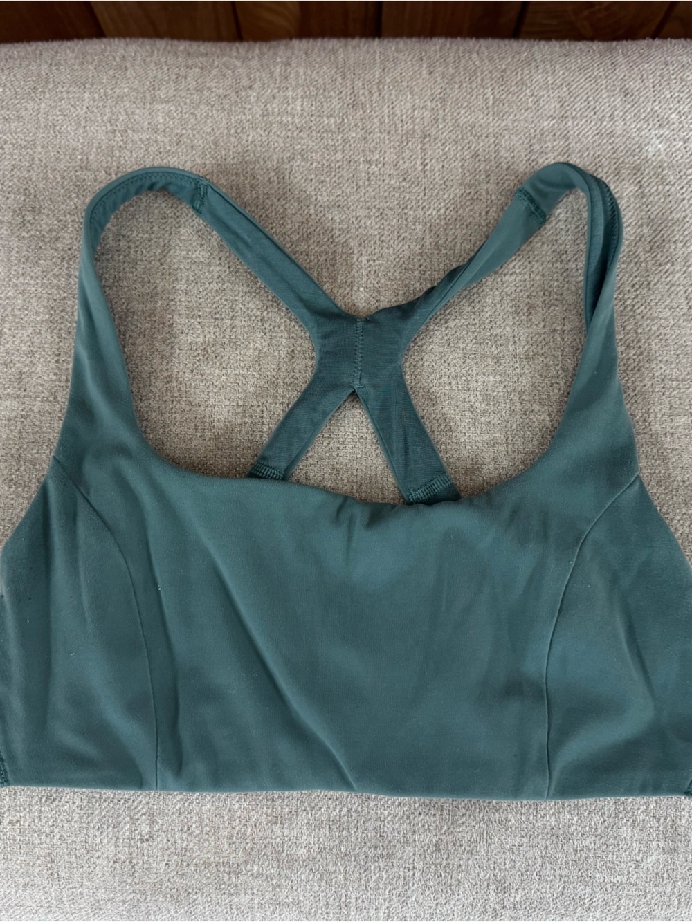 Lululemon Sports Bra in Forest Green - Lightweight Support size xs